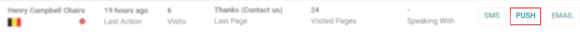 Choose individually to whom send web push notifications in Odoo Social Marketing